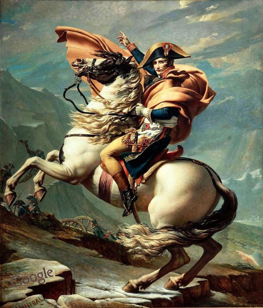 Napoleon na koni